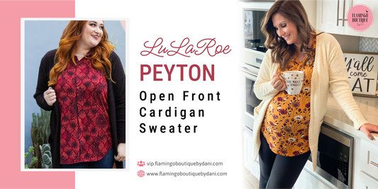 LuLaRoe Peyton Open Front Cardigan Sweater