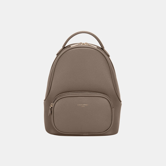 PU Leather Handle Backpack