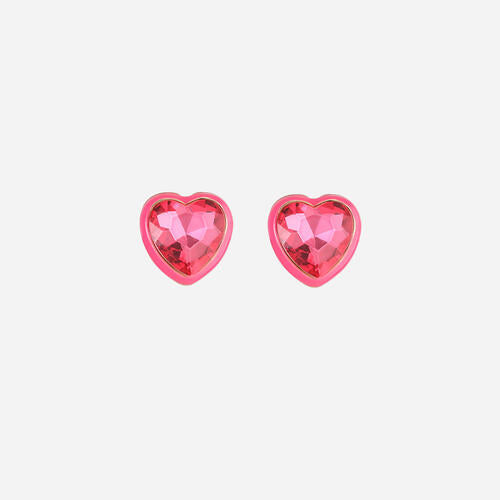 3-Piece Heart, Butterfly Shape Earrings