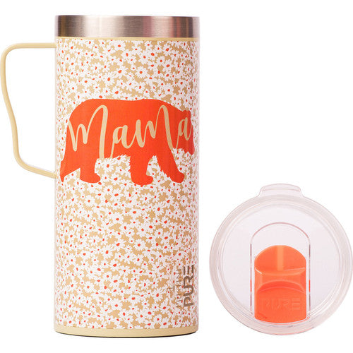 18 Oz Coffee Mug with Handle - "Mama Bear"